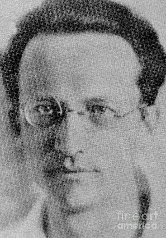Portrait Of Austrian Physicist Erwin Schrodinger by Science Photo Library