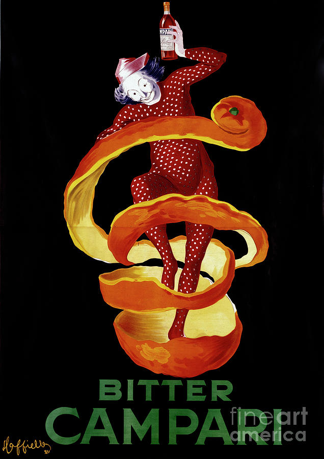 Poster For The Aperitif Bitter Campari, 1921 Vintage Poster