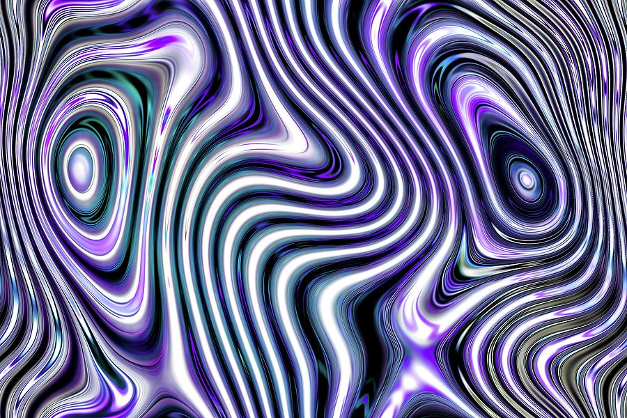 Purple Eyes of Chaos Digital Art by Don Northup