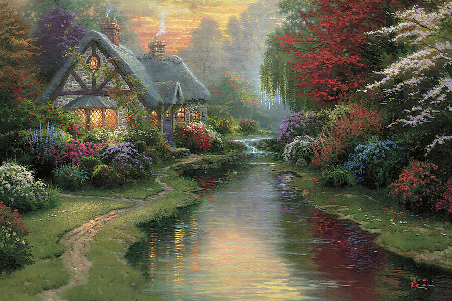 Quiet Evening by Thomas Kinkade Studios