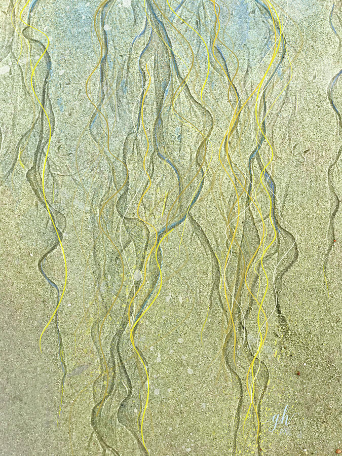 Rapunsel on the Beach Digital Art by Gina Harrison
