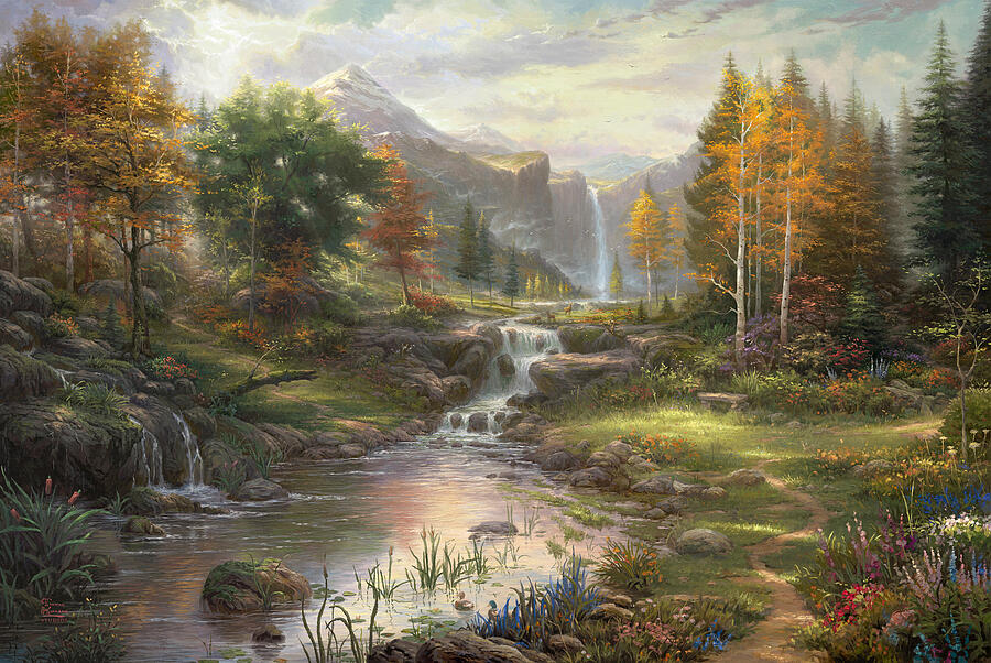 Reflections Of Family by Thomas Kinkade Studios
