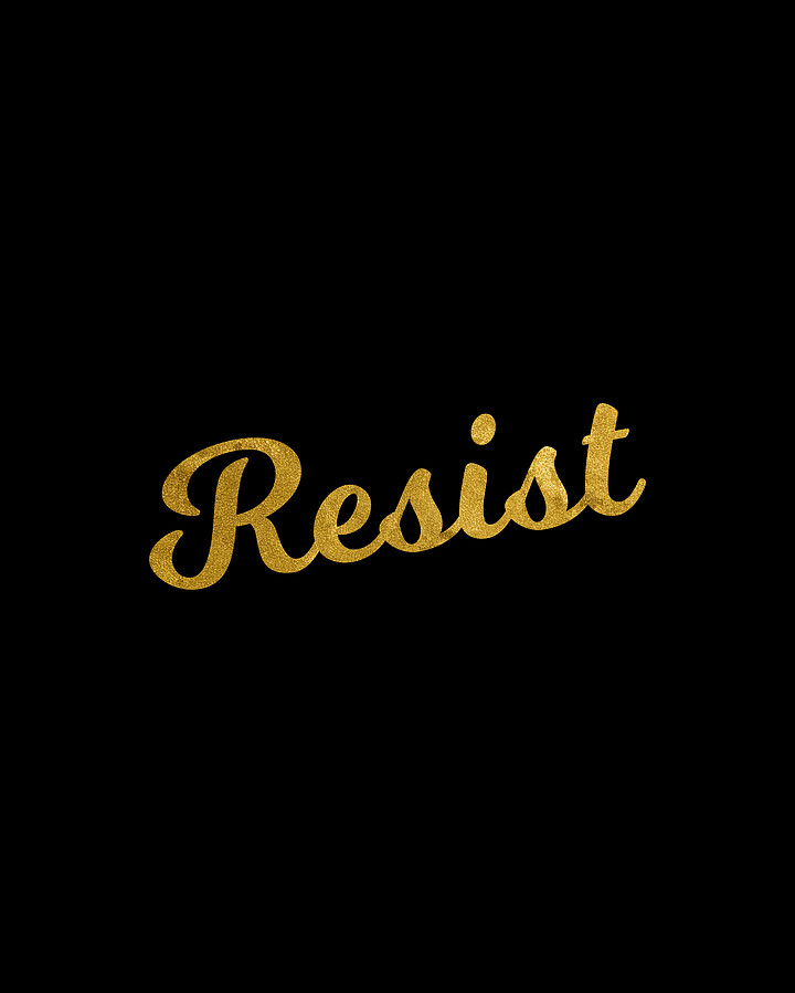 Resist Trump Digital Art by Flippin Sweet Gear