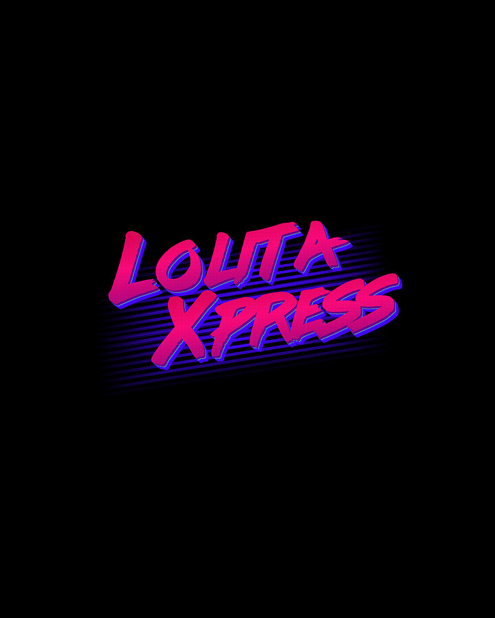 Retro Lolita Express Digital Art by Flippin Sweet Gear