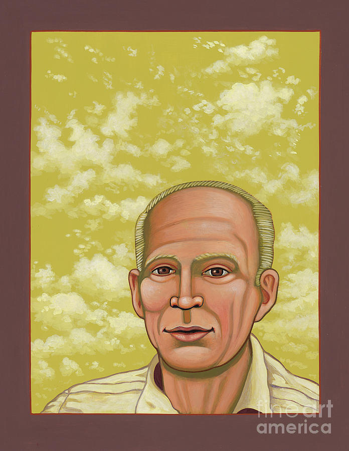 Robert A Johnson In The Golden World Painting by William Hart McNichols