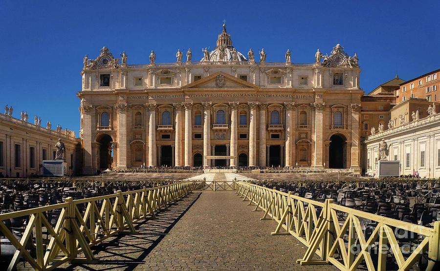 Roma and Vatican - St. Peters Basilica Photograph by Stefano Senise
