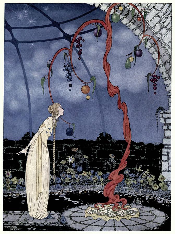 Rosalie Saw Before Her Eyes A Tree Of Marvellous Beauty Painting by Virginia Frances Sterrett