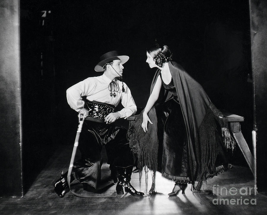 Rudolph Valentino Wwife In Tango Dress by Bettmann Rudolph Valentino Wwife In Tango Dress by Bettmann