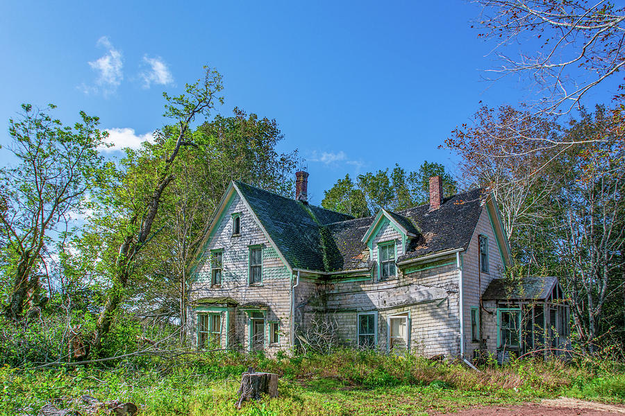 Rustico Road Abandoned House Photograph by Douglas Wielfaert