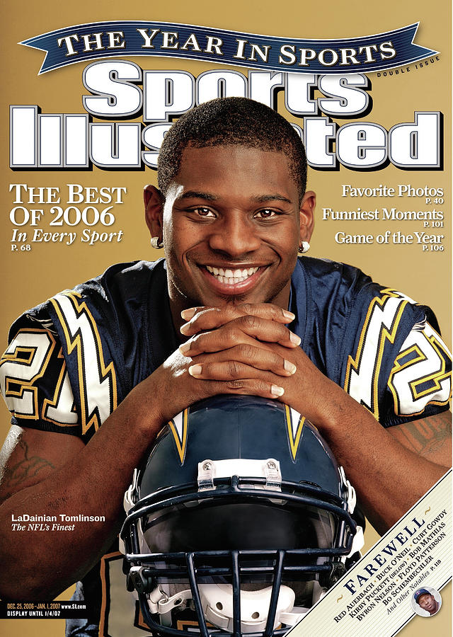 LaDainian Tomlinson on Sports Illustrated Cover Photograph - San Diego Chargers Ladainian Tomlinson Sports Illustrated Cover by Sports Illustrated