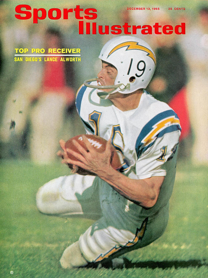 San Diego Chargers Lance Alworth Sports Illustrated Cover by