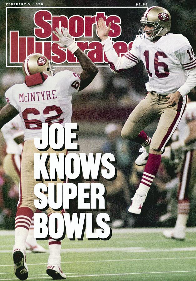 San Francisco 49ers Qb Joe Montana, Super Bowl Xxiv Sports