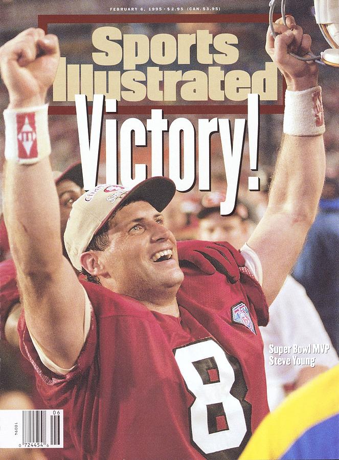 San Francisco 49ers Qb Steve Young, Super Bowl Xxix Sports