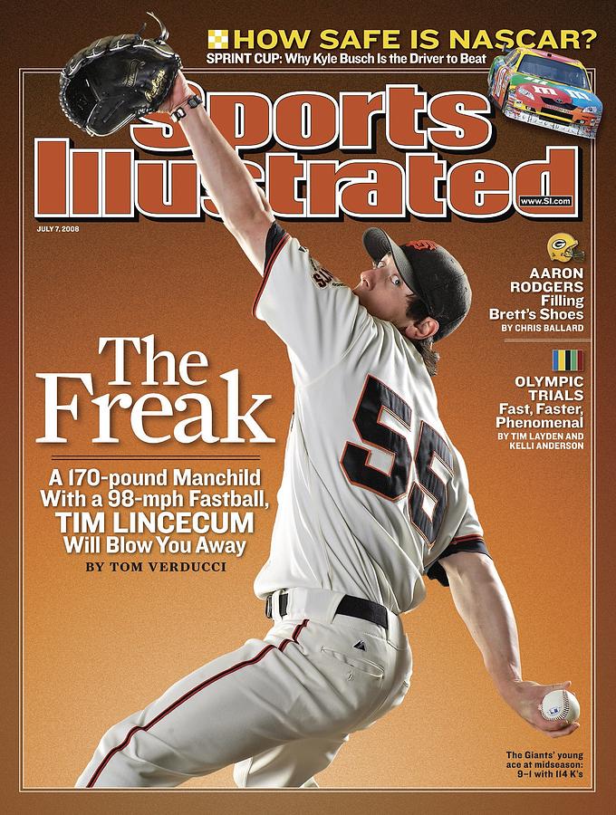 San Francisco Giants Tim Lincecum Sports Illustrated Cover by