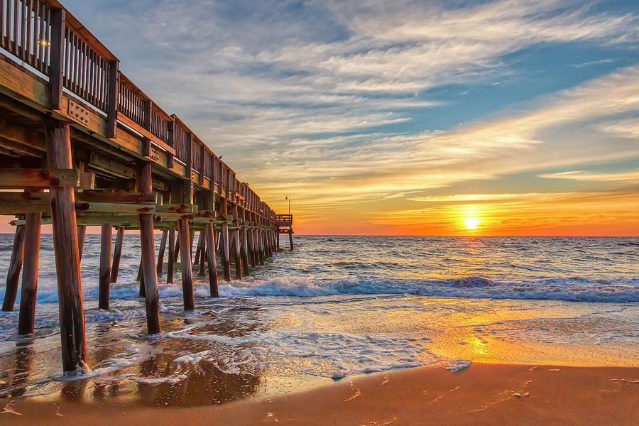 Sandbridge Gold Photograph by Donna Twiford
