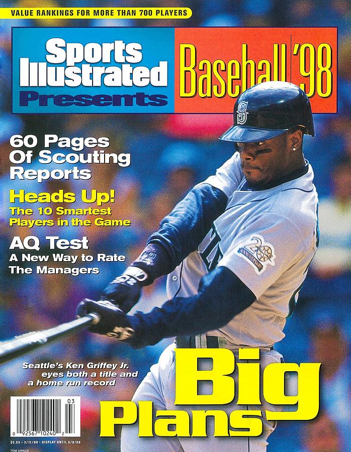 Seattle Mariners Ken Griffey Jr, 1998 Mlb Baseball Preview Sports 