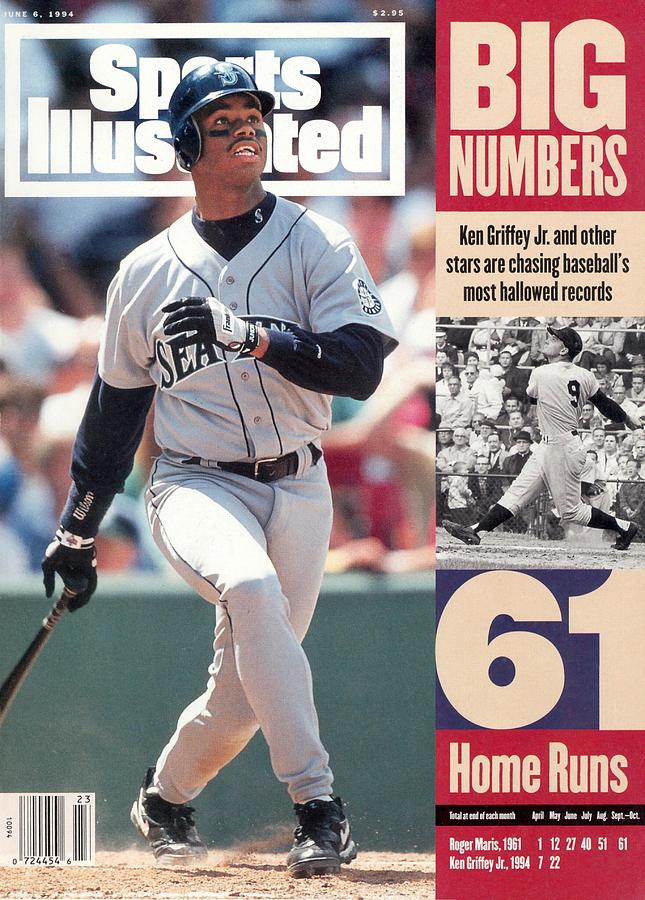 Seattle Mariners Ken Griffey Jr Sports Illustrated Cover by