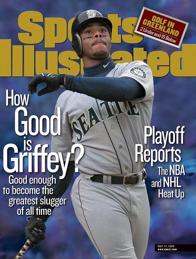 Ken Griffey Jr. on Sports Illustrated Cover Photograph - Seattle Mariners Ken Griffey Jr... Sports Illustrated Cover by Sports Illustrated
