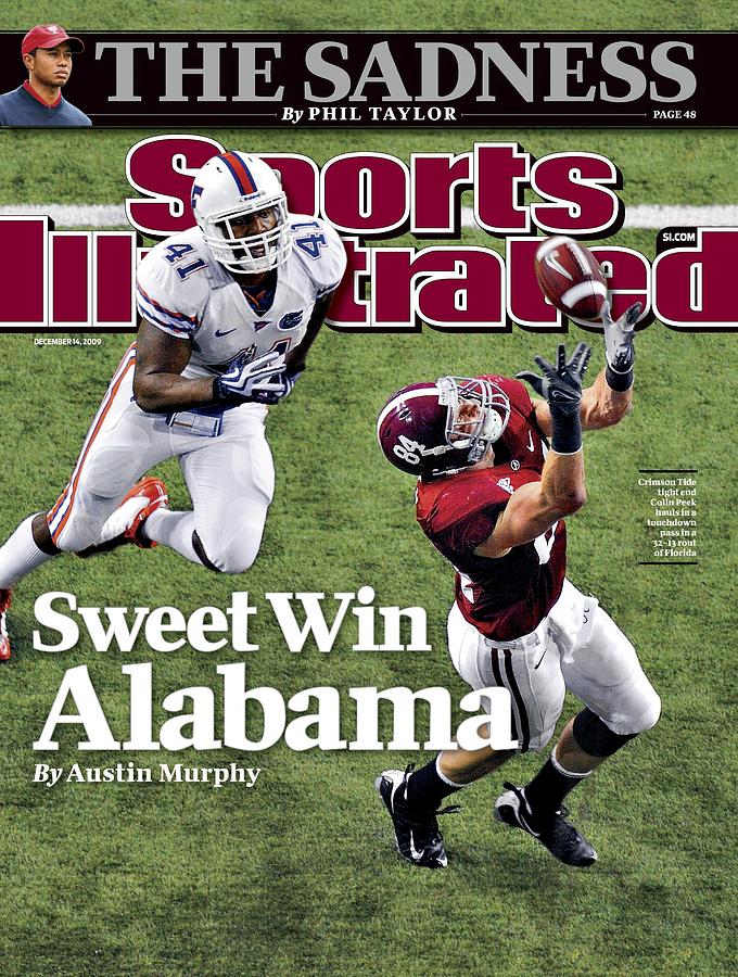 Alabama Football Victory Photograph - Sec Championship - Alabama V Florida Sports Illustrated Cover by Sports Illustrated