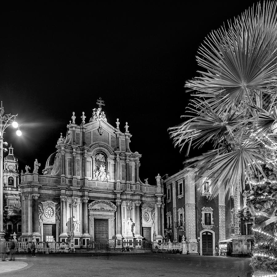 Sicily, Catania, Piazza Duomo, Italy Photograph by Alessandro Saffo