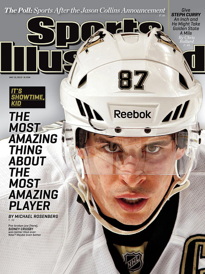Sidney Crosby on Sports Illustrated Cover Photograph - Sidney Crosby Its Showtime, Kid Sports Illustrated Cover by Sports Illustrated