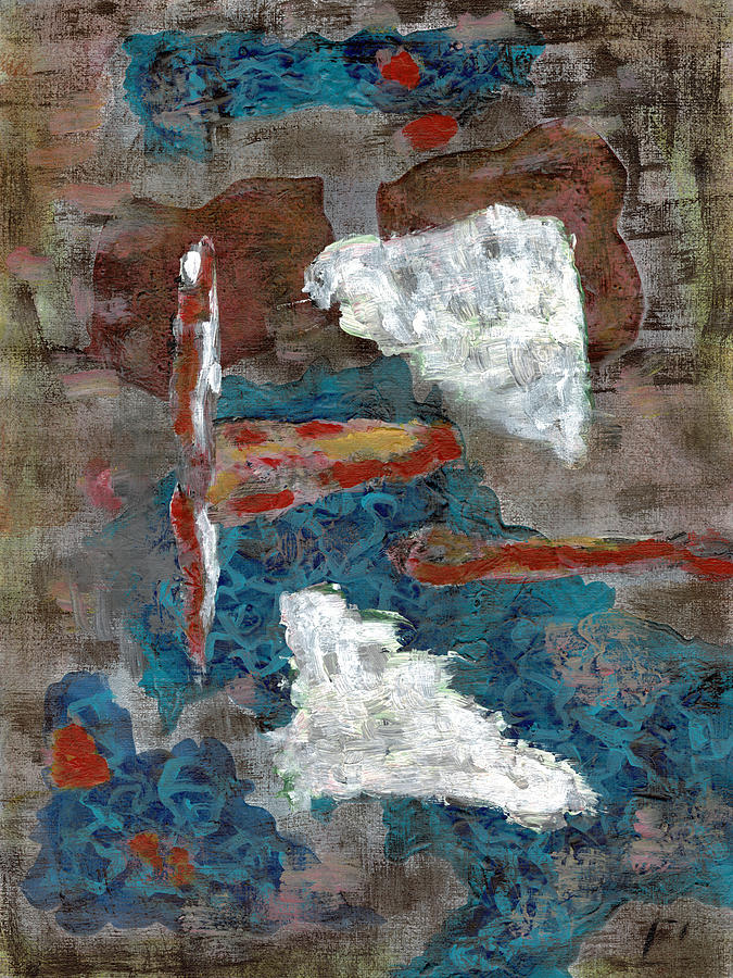 Sigma #7 Abstract Wall Art Painting by Sensory Art House