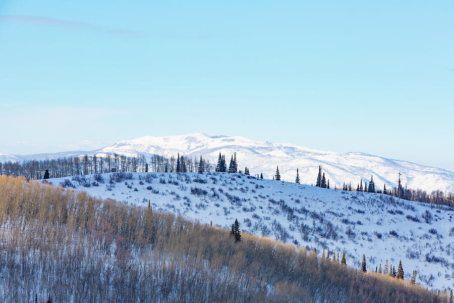 Snowcapped Rockies Photograph by Donna Twiford