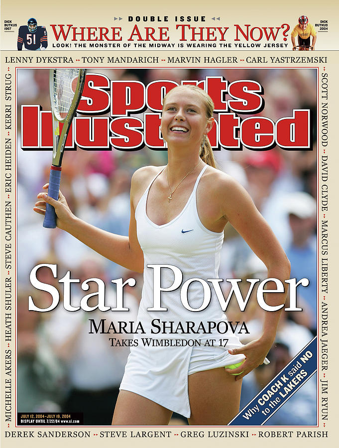 Star Power Maria Sharapova Takes Wimbledon At 17 Sports