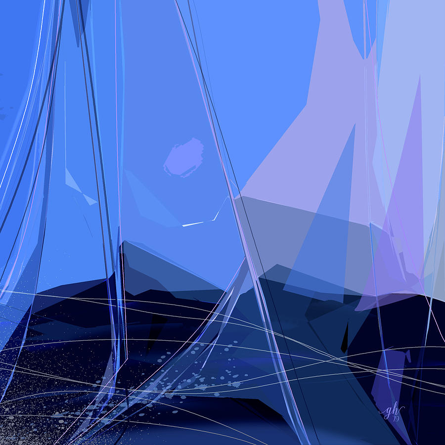 Starboard Digital Art by Gina Harrison