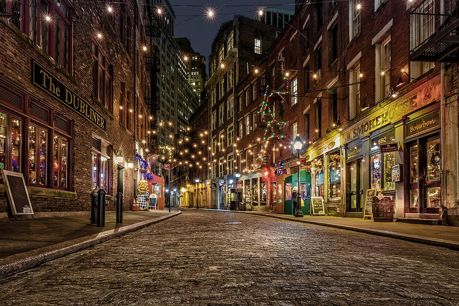 Stone Street Manhattan NYC Photograph by Susan Candelario