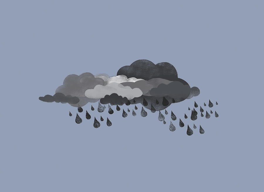 Storm Clouds And Rain by Jutta Kuss