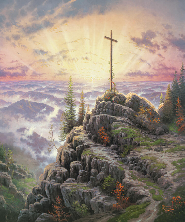 絵画 sunrise Sunrise by Thomas Kinkade Studios