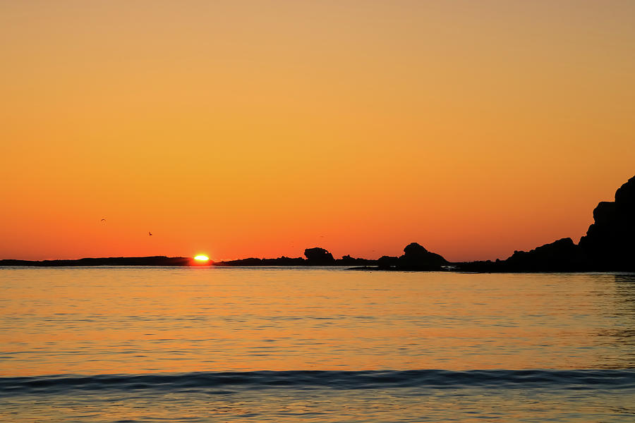 Sunset over Sunset Bay, Oregon 4 Photograph by Dawn Richards