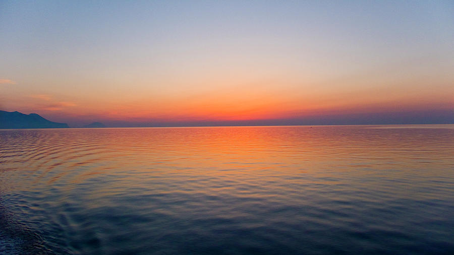 Snset View Sunset View From Ferry Boat by Maremagnum