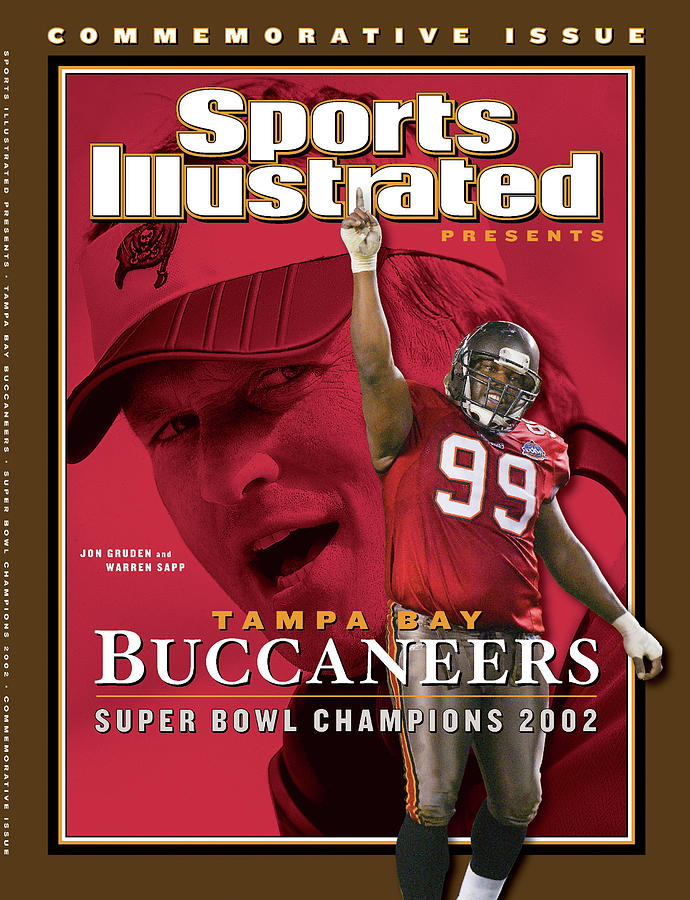 Tampa Bay Buccaneers Super Bowl Champs Photograph - Tampa Bay Buccaneers, Super Bowl Xxxvii Champions Sports Illustrated Cover by Sports Illustrated