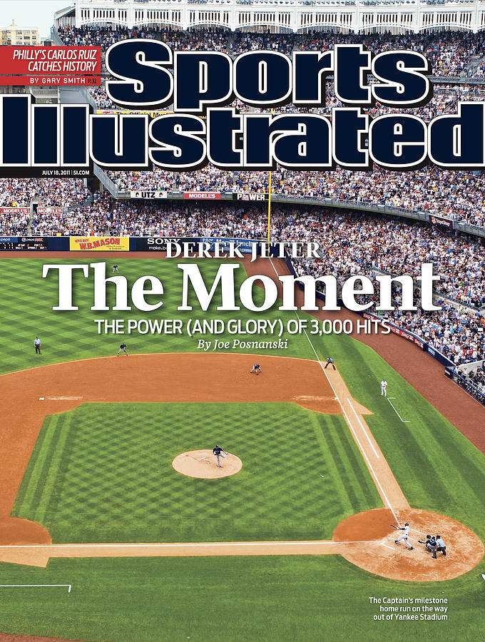 Derek Jeter's 3000th Hit Milestone Photograph - Tampa Bay Rays V New York Yankees Sports Illustrated Cover by Sports Illustrated