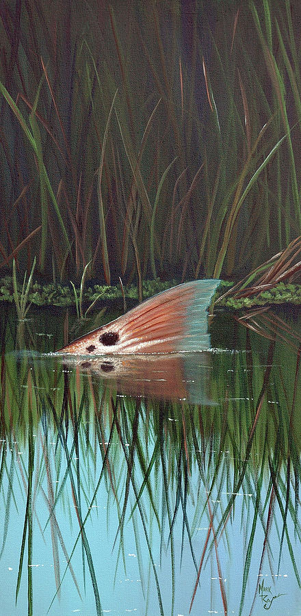 Tall Tail Painting by Mark Ray