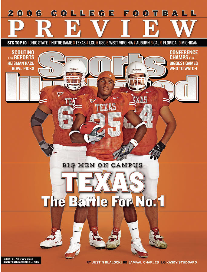 Texas Jamaal Charles, Justin Blalock, And Kasey Studdard Sports