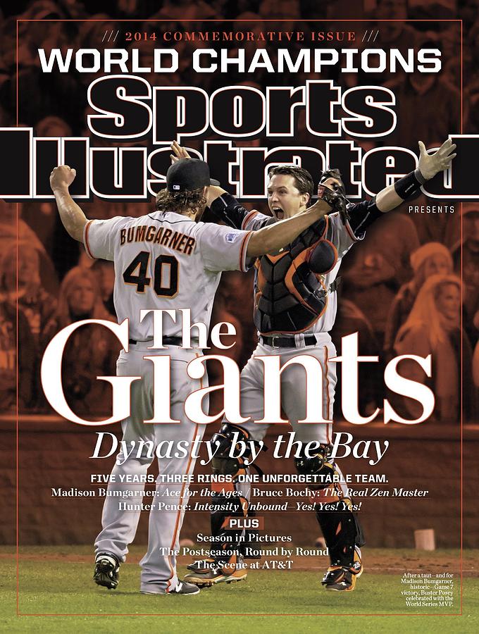 Giants World Champions Celebration Photograph - The Giants Dynasty By The Bay Sports Illustrated Cover by Sports Illustrated