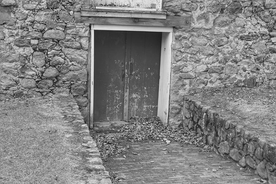 The Mill Door - Waterloo Village Photograph by Christopher Lotito