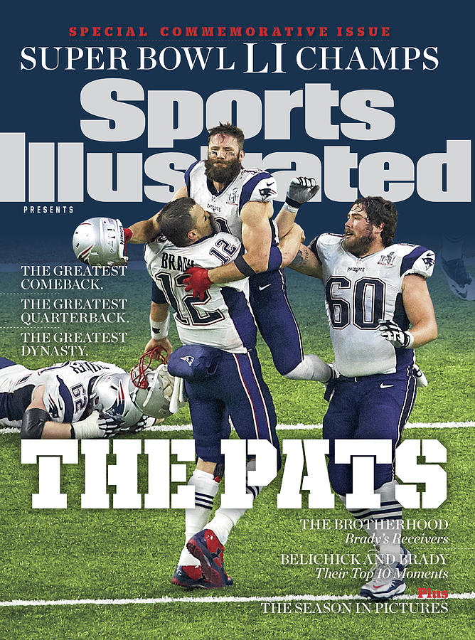 New England Patriots Super Bowl Celebration Photograph - The Pats Super Bowl Li Champs Sports Illustrated Cover by Sports Illustrated