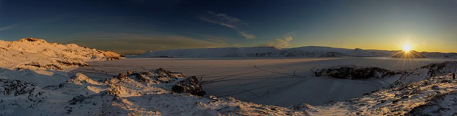 The power of winter nature Photograph by Robert Grac