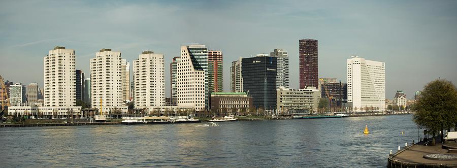 The Skyline of Rotterdam Photograph by Robert Grac
