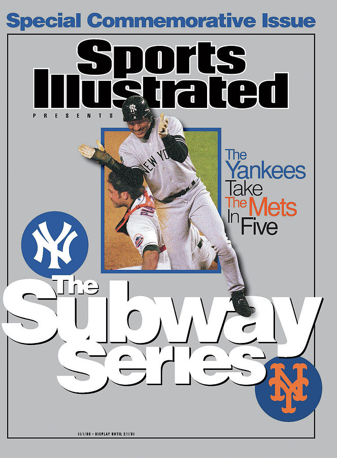 Yankees Win the Subway Series Photograph - The Subway Series, 2000 World Series Sports Illustrated Cover by Sports Illustrated