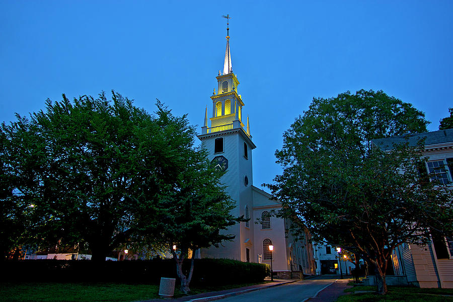 Trinity Church, Newport, Ri Digital Art by Claudia Uripos