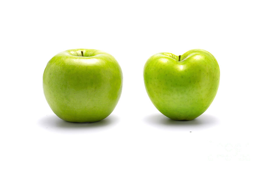 Two Green Apples by Leonello Calvetti / Science Photo Library
