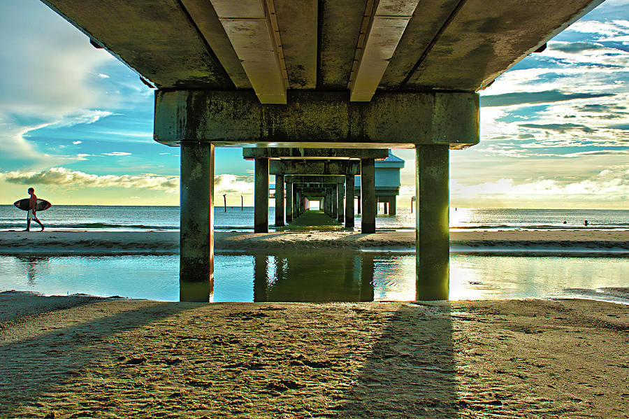 Under Pier 60 Photograph by Joe Leone