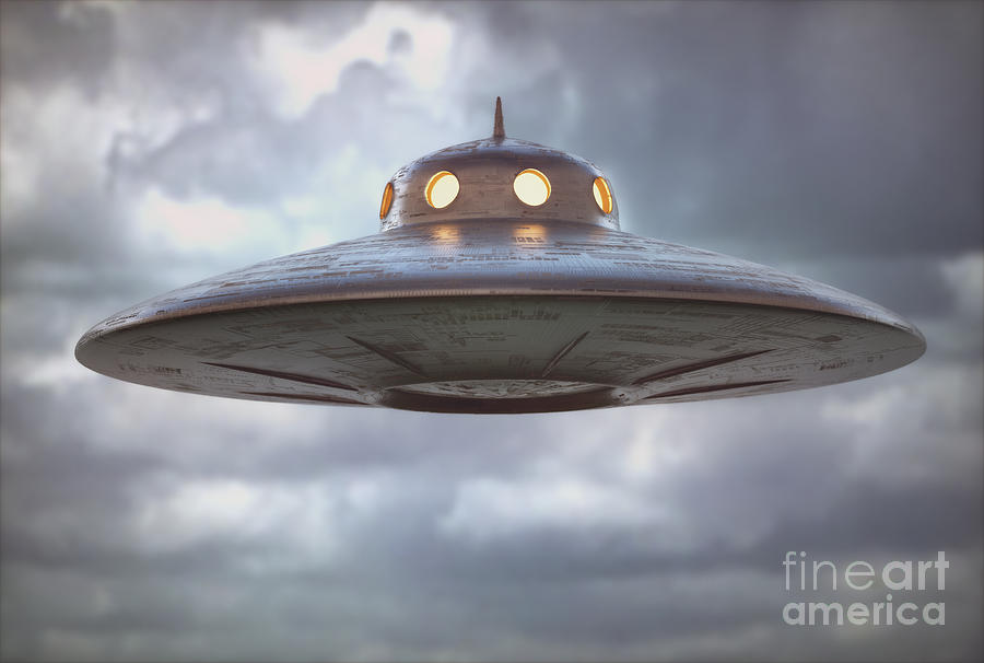 Unidentified Flying Object by Ktsdesign / Sciencephotolibrary