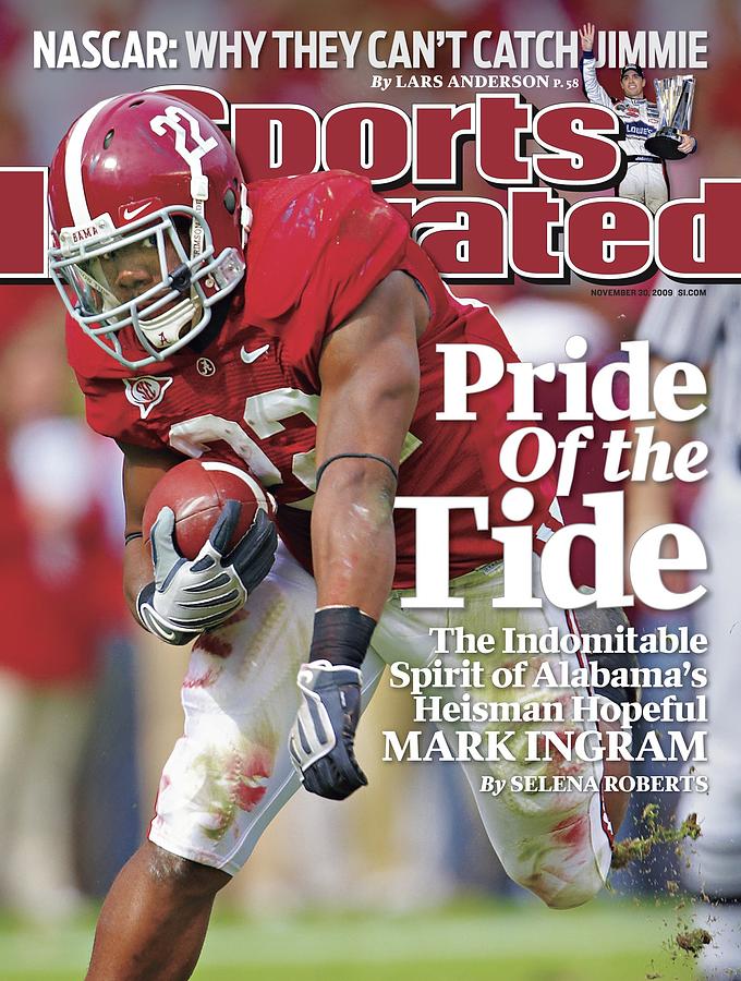 Mark Ingram on Sports Illustrated Cover Photograph - University Of Alabama Mark Ingram Sports Illustrated Cover by Sports Illustrated
