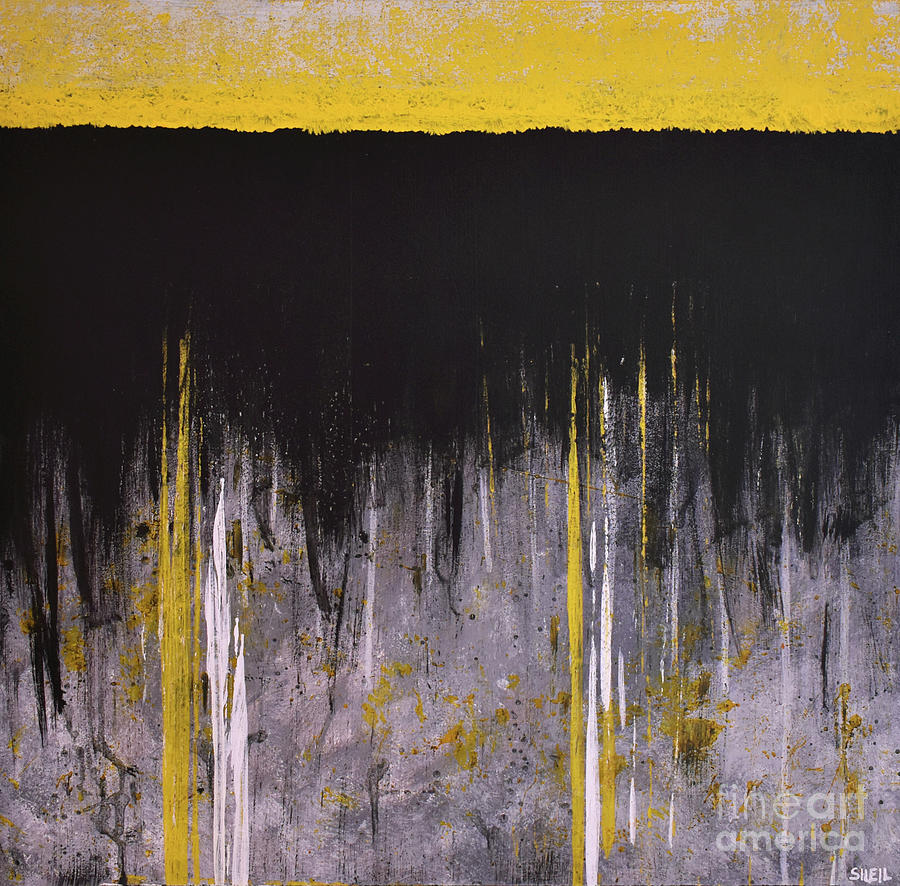 Up Above Painting by Amanda Sheil